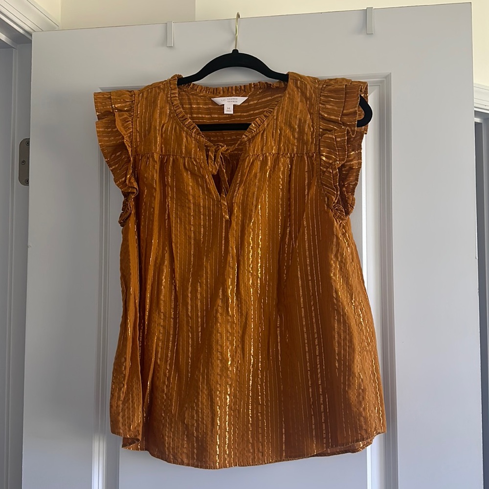 Gold LC by Lauren Conrad blouse